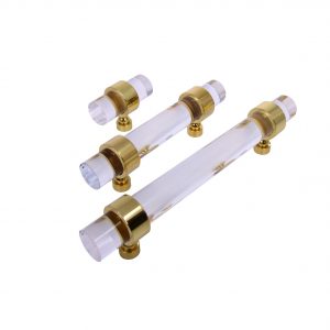 3051 Lucite Pulls 3/4'' With Plain Rings