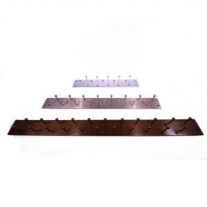 6244 - Double Row Tie Racks